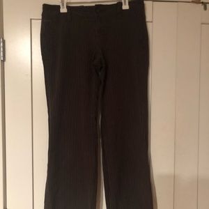 American Eagle Brown Striped Pants